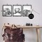 Stupell Industries Elephant Trunk Heart Shape Framed Floater Canvas Wall Art